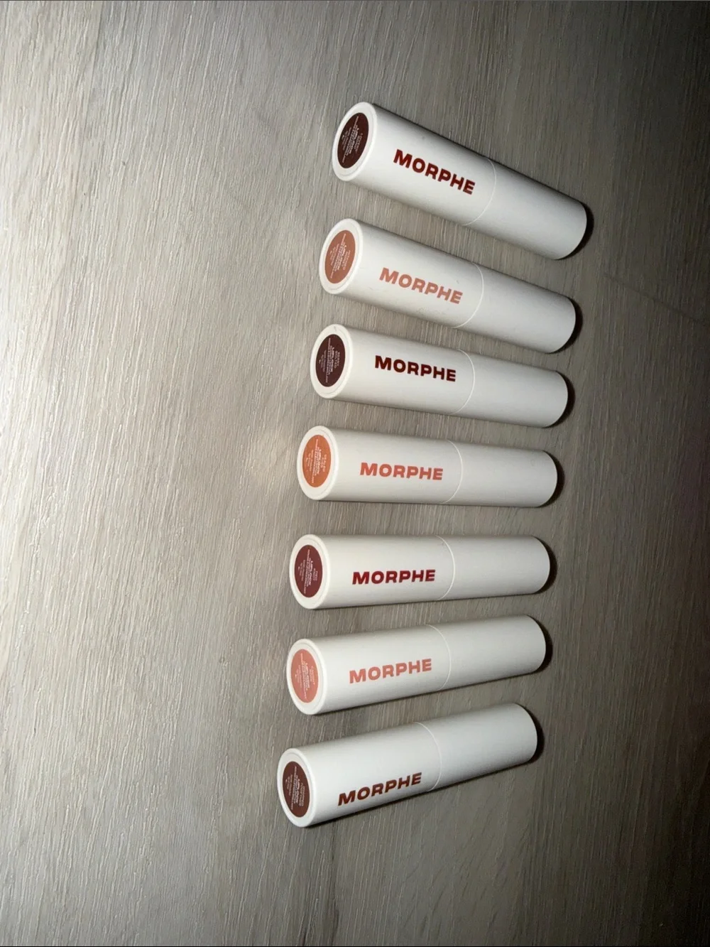 Morphe Lip Lock Glossy Lipstick - Set of 7
